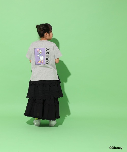 LOWRYS FARM(ローリーズファーム)の「DISNEY/キャラBIGT 324981(Tシャツ/カットソー・キッズ・ピンク/チャコールグレー/オフホワイト/グレー・110cm/150cm/140cm/130cm/120cm)」の17枚目の写真