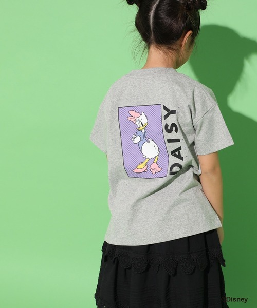 LOWRYS FARM(ローリーズファーム)の「DISNEY/キャラBIGT 324981(Tシャツ/カットソー・キッズ・ピンク/チャコールグレー/オフホワイト/グレー・110cm/150cm/140cm/130cm/120cm)」の18枚目の写真