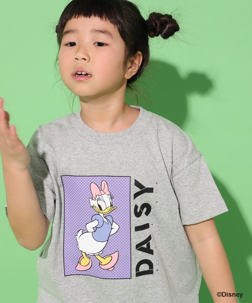 LOWRYS FARM(ローリーズファーム)の「DISNEY/キャラBIGT 324981(Tシャツ/カットソー・キッズ・ピンク/チャコールグレー/オフホワイト/グレー・110cm/150cm/140cm/130cm/120cm)」の19枚目の写真