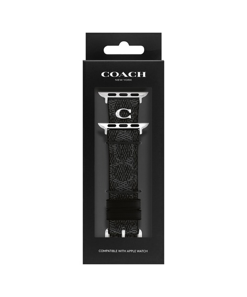 COACH(コーチ)の「【COACH】 コーチ APPLE WATCHストラップ(アナログ腕時計・レディース・ブラウン/ブラック・FREE)」の6枚目の写真