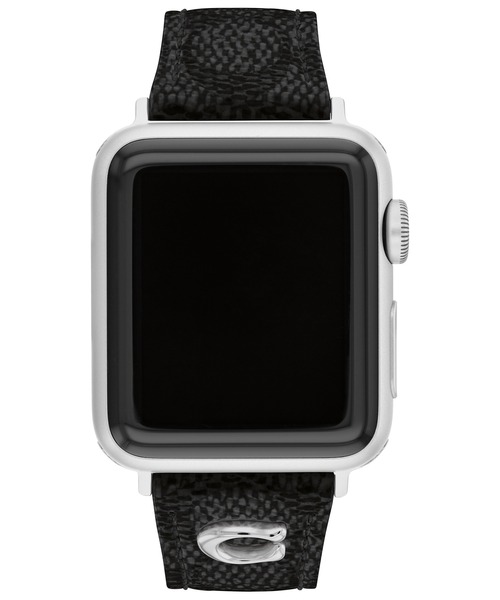 COACH(コーチ)の「【COACH】 コーチ APPLE WATCHストラップ(アナログ腕時計・レディース・ブラウン/ブラック・FREE)」の3枚目の写真