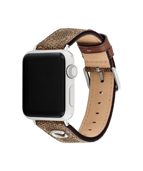 COACH(コーチ)の「【COACH】 コーチ APPLE WATCHストラップ(アナログ腕時計・レディース・ブラウン/ブラック・FREE)」の9枚目の写真