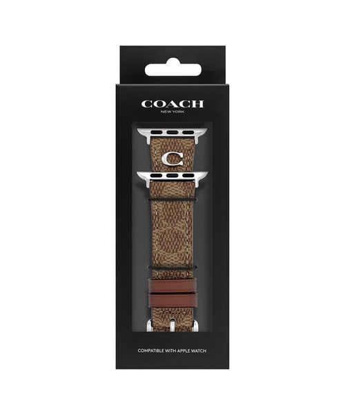 COACH(コーチ)の「【COACH】 コーチ APPLE WATCHストラップ(アナログ腕時計・レディース・ブラウン/ブラック・FREE)」の11枚目の写真