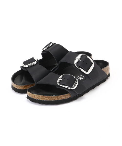 BIRKENSTOCK(ビルケンシュトック)の「BIRKENSTOCK/ビルケンシュトック Arizona Big Buckle / アリゾナ ビッグバックル オイルドレザー WOMEN'S 1011075(サンダル・レディース・ブラック・38/37/36)」の9枚目の写真