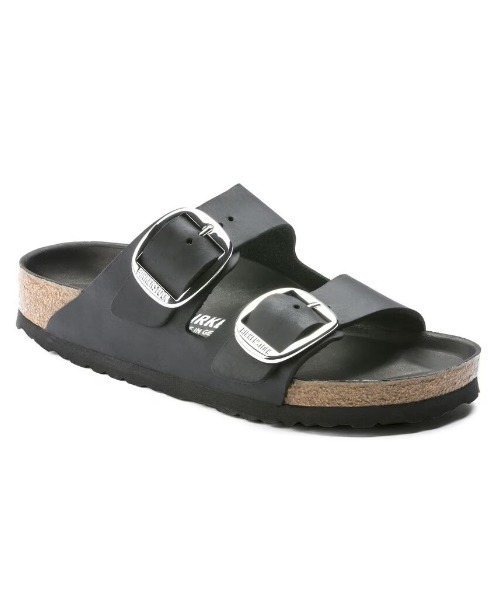 BIRKENSTOCK(ビルケンシュトック)の「BIRKENSTOCK/ビルケンシュトック Arizona Big Buckle / アリゾナ ビッグバックル オイルドレザー WOMEN'S 1011075(サンダル・レディース・ブラック・38/37/36)」の2枚目の写真