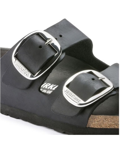 BIRKENSTOCK(ビルケンシュトック)の「BIRKENSTOCK/ビルケンシュトック Arizona Big Buckle / アリゾナ ビッグバックル オイルドレザー WOMEN'S 1011075(サンダル・レディース・ブラック・38/37/36)」の6枚目の写真