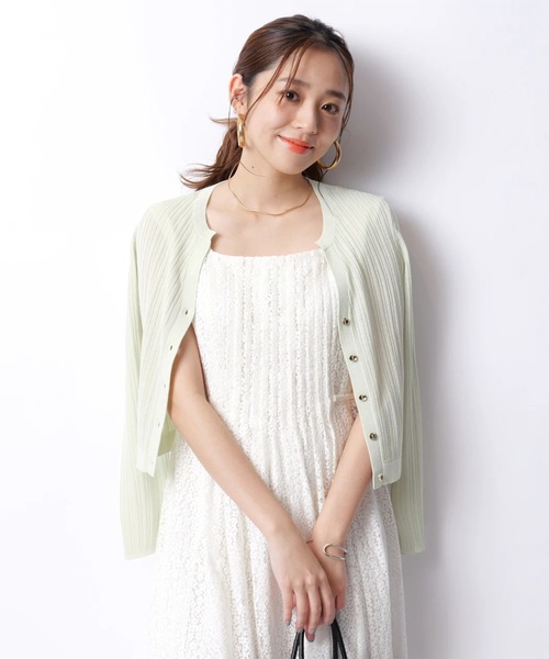 ジャスグリッティー JUSGLITTY ピンタックサマーワンピース
