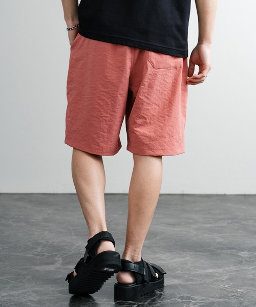 CAPTAIN STAG(キャプテンスタッグ)の「CAPTAIN STAG キャプテンスタッグ ワッシャーイージーショーツ/ワンポイントロゴ刺繍ワイドショートパンツ(その他パンツ・メンズ・ブラック/ネイビー/カーキ/ピンク/アイボリー/マスタード/ピンク系/ブルー・LL/L/M)」の13枚目の写真