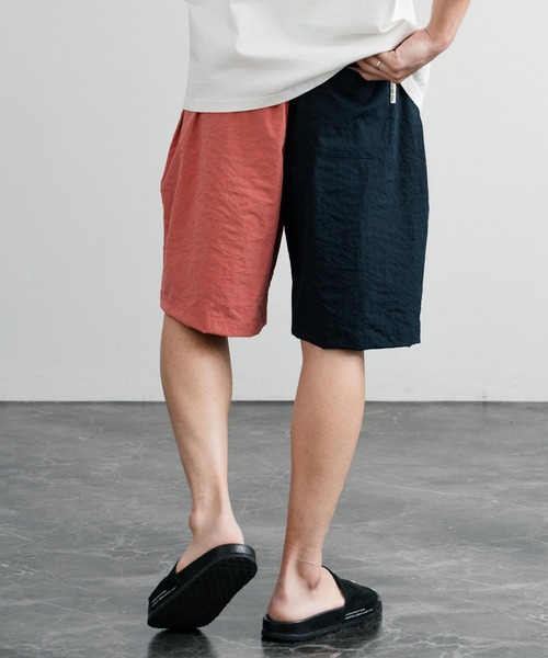 CAPTAIN STAG(キャプテンスタッグ)の「CAPTAIN STAG キャプテンスタッグ ワッシャーイージーショーツ/ワンポイントロゴ刺繍ワイドショートパンツ(その他パンツ・メンズ・ブラック/ネイビー/カーキ/ピンク/アイボリー/マスタード/ピンク系/ブルー・LL/L/M)」の16枚目の写真