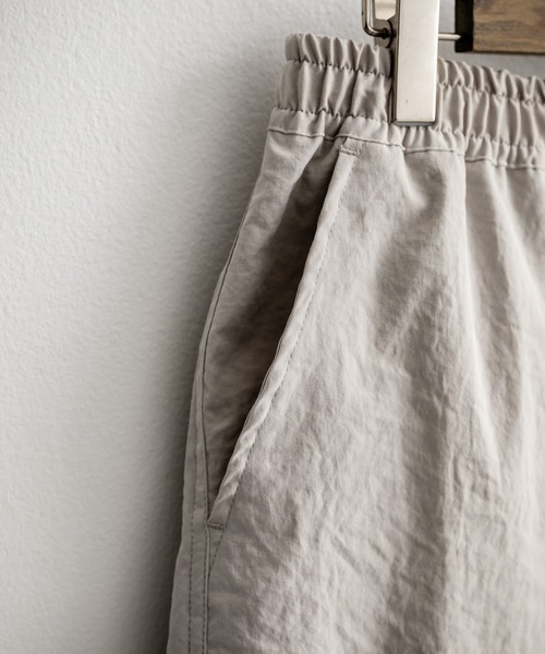 CAPTAIN STAG(キャプテンスタッグ)の「CAPTAIN STAG キャプテンスタッグ ワッシャーイージーショーツ/ワンポイントロゴ刺繍ワイドショートパンツ(その他パンツ・メンズ・ブラック/ネイビー/カーキ/ピンク/アイボリー/マスタード/ピンク系/ブルー・LL/L/M)」の22枚目の写真