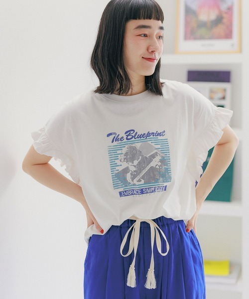 【新品】ニコアンド メイクスタッフ てぃらアソートサマーTシャツ ボルドー ニコアンド アソートサマーTシャツ てぃらさんプロデュース