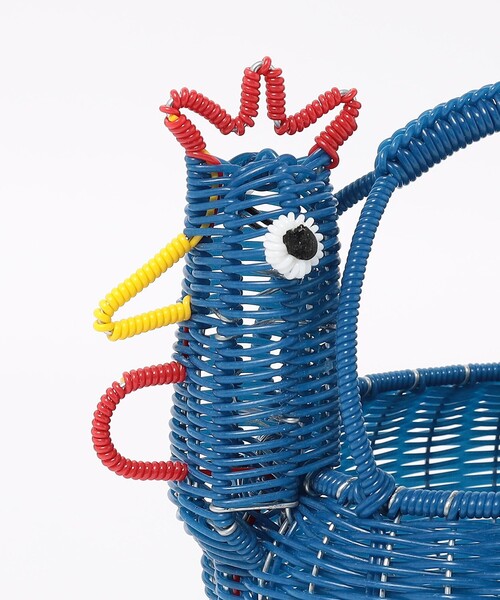美品　Diminutivo　かごバッグ　メキシコ　青 FREAK'S STORE（フリークスストア）の「Diminutivo/ディミヌ
