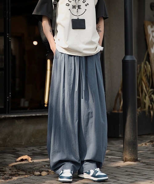 Ressaca（レサーカ）の「ワイドシルエットバルーンワイドイージーパンツ（その他パンツ・メンズ・オフホワイト/ブラック/チャコール/カーキ・M/L/XL）」の20枚目の写真