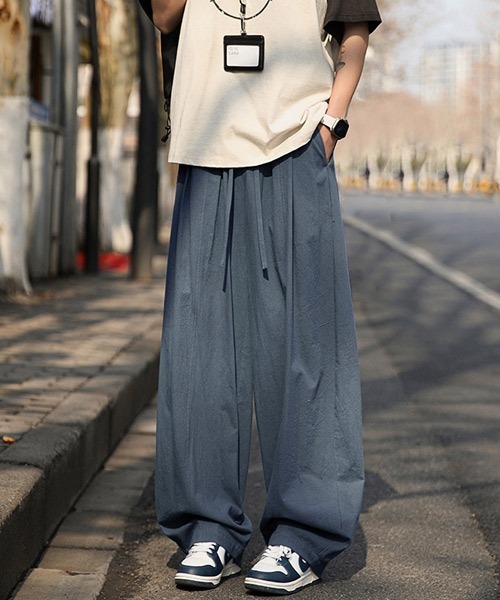 Ressaca（レサーカ）の「ワイドシルエットバルーンワイドイージーパンツ（その他パンツ・メンズ・オフホワイト/ブラック/チャコール/カーキ・M/L/XL）」の21枚目の写真