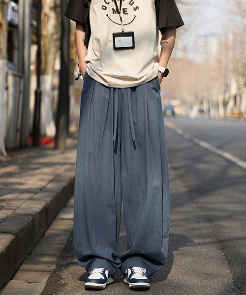 Ressaca（レサーカ）の「ワイドシルエットバルーンワイドイージーパンツ（その他パンツ・メンズ・オフホワイト/ブラック/チャコール/カーキ・M/L/XL）」の22枚目の写真