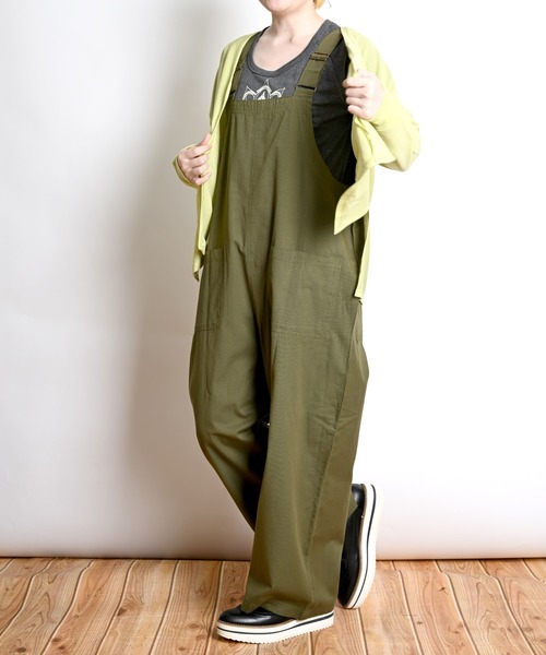 コットンツイルサロペット