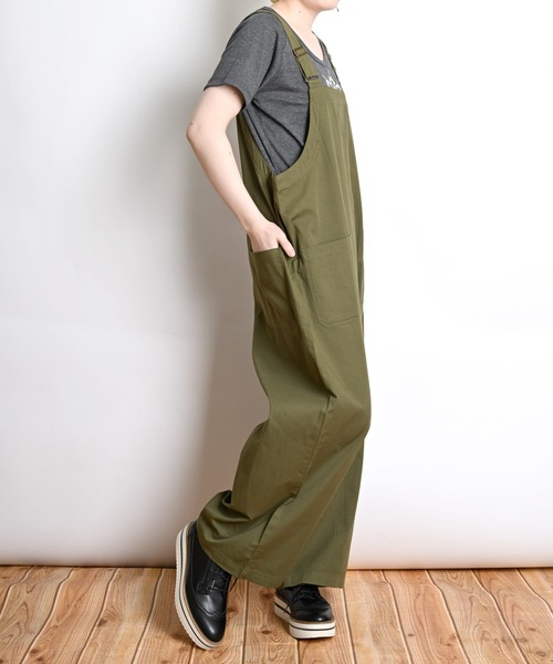 セール】コットンツイルサロペット（サロペット/オーバーオール