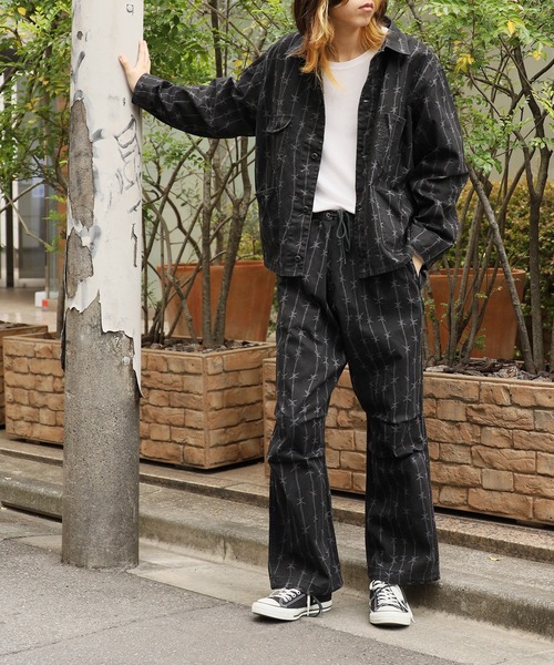 PENNEYS/ペニーズ PRINTED ENGINEER SHORT JACKET ジャケット