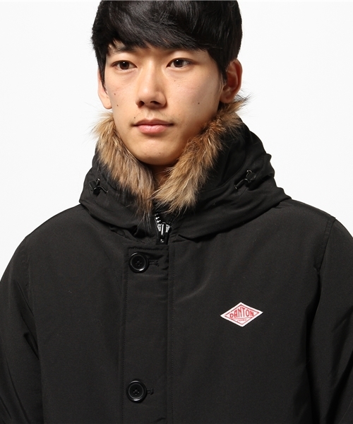 DANTON（ダントン）の「【DANTON】ダントンダウンコート（ダウンジャケット/コート・メンズ・オリーブ/ブラック・MEDIUM/SMALL）」の11枚目の写真