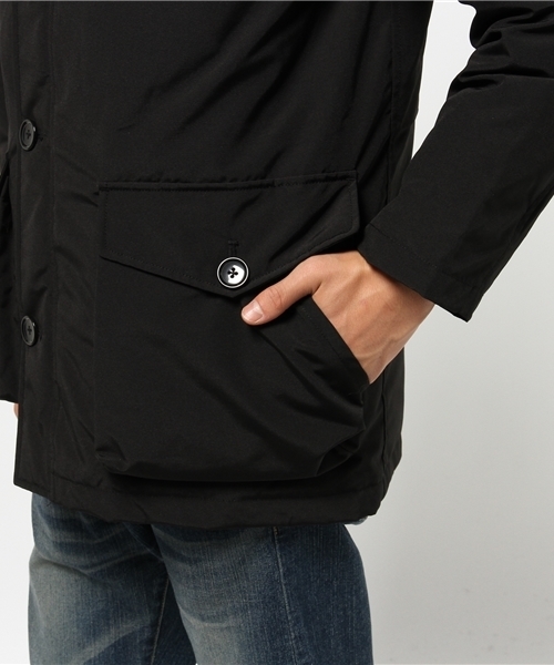 DANTON（ダントン）の「【DANTON】ダントンダウンコート（ダウンジャケット/コート・メンズ・オリーブ/ブラック・MEDIUM/SMALL）」の12枚目の写真