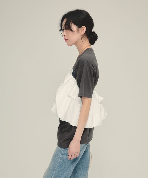 eL(エル)の「【eL】2Way Balloon Bare Top/494034(その他トップス・レディース・ブラック/ホワイト/イエロー・FREE)」の11枚目の写真