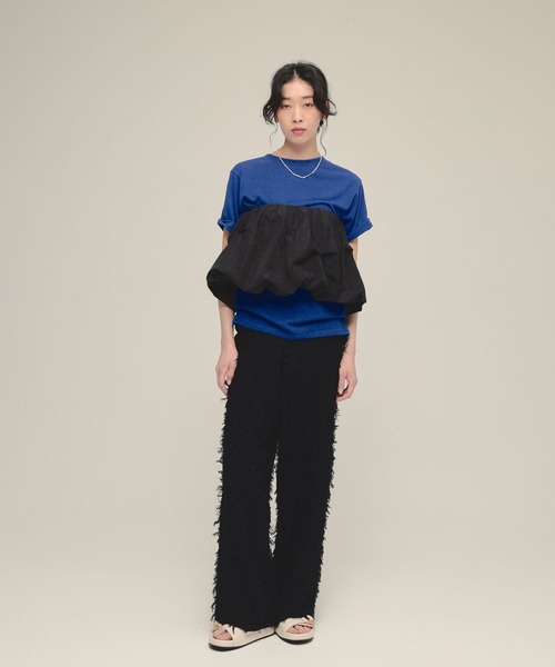 eL(エル)の「【eL】2Way Balloon Bare Top/494034(その他トップス・レディース・ブラック/ホワイト/イエロー・FREE)」の13枚目の写真