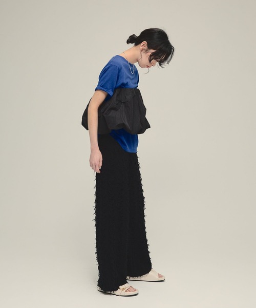 eL(エル)の「【eL】2Way Balloon Bare Top/494034(その他トップス・レディース・ブラック/ホワイト/イエロー・FREE)」の14枚目の写真