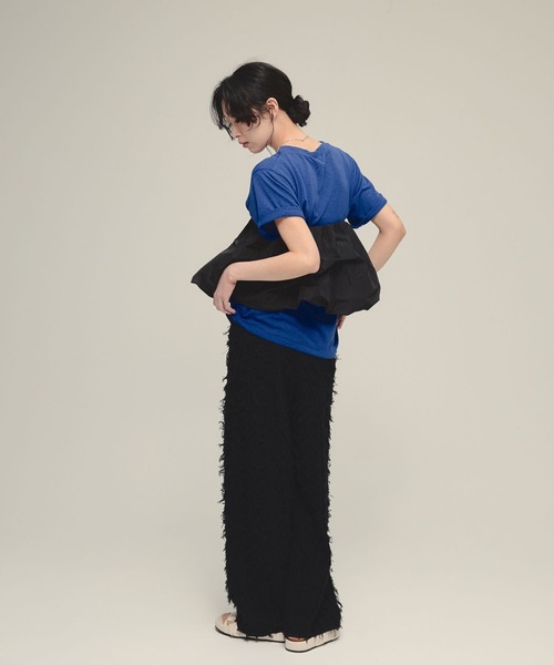 eL(エル)の「【eL】2Way Balloon Bare Top/494034(その他トップス・レディース・ブラック/ホワイト/イエロー・FREE)」の15枚目の写真