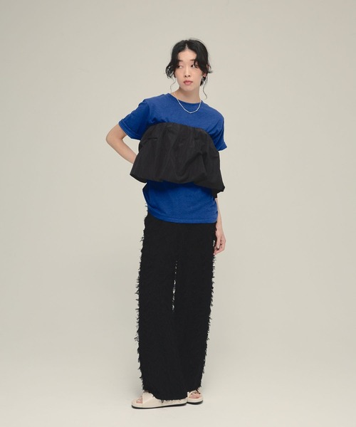 eL(エル)の「【eL】2Way Balloon Bare Top/494034(その他トップス・レディース・ブラック/ホワイト/イエロー・FREE)」の16枚目の写真
