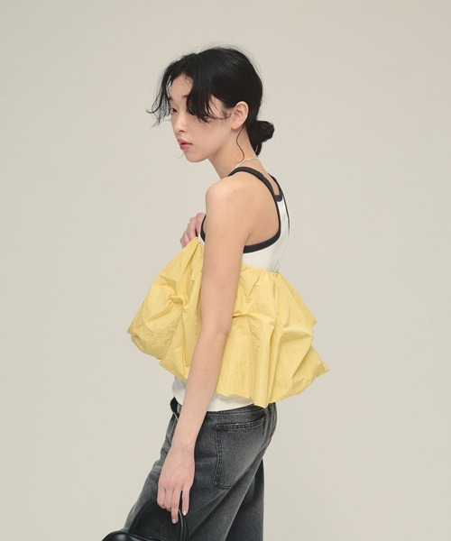 eL(エル)の「【eL】2Way Balloon Bare Top/494034(その他トップス・レディース・ブラック/ホワイト/イエロー・FREE)」の18枚目の写真