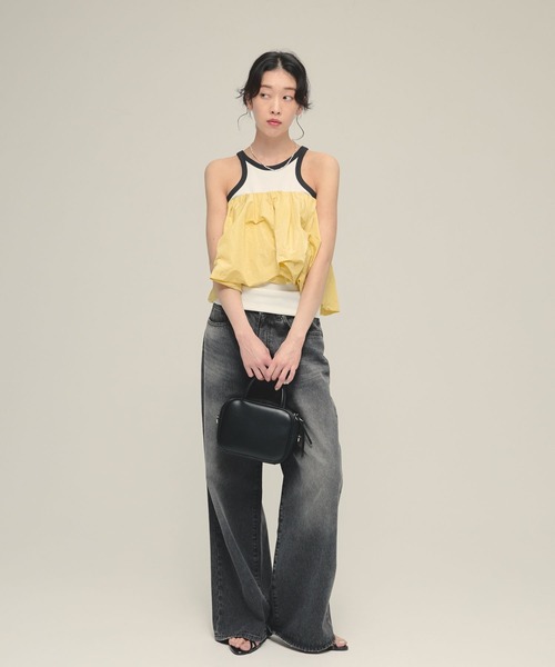 eL(エル)の「【eL】2Way Balloon Bare Top/494034(その他トップス・レディース・ブラック/ホワイト/イエロー・FREE)」の19枚目の写真