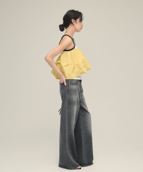 eL(エル)の「【eL】2Way Balloon Bare Top/494034(その他トップス・レディース・ブラック/ホワイト/イエロー・FREE)」の20枚目の写真