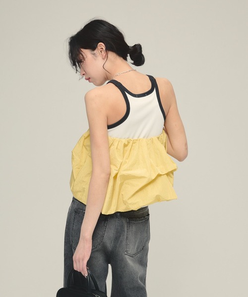 eL(エル)の「【eL】2Way Balloon Bare Top/494034(その他トップス・レディース・ブラック/ホワイト/イエロー・FREE)」の22枚目の写真