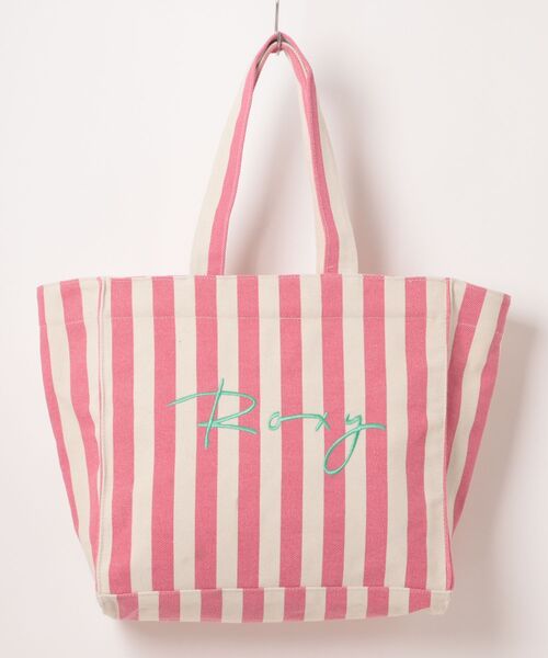 ROXY(ロキシー)の「FAIRY BEACH/ロキシーストライプコットントートバッグ(トートバッグ・レディース・ブルー/ブルー系その他/レッド系その他・FREE)」の19枚目の写真
