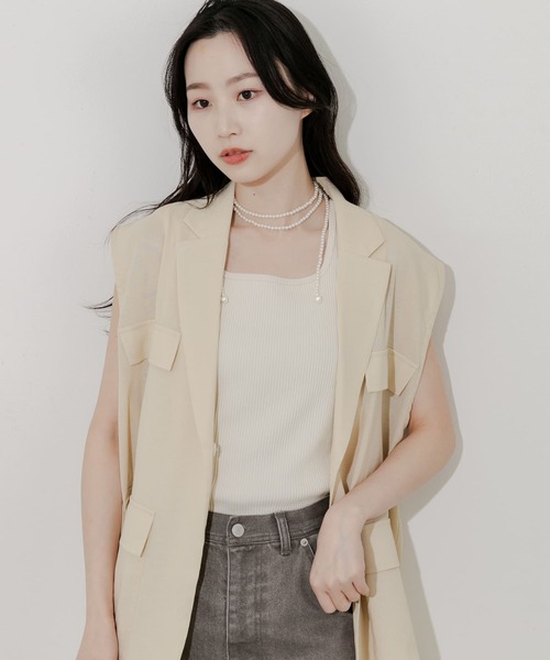 SMELLY（スメリー）の「パールラリエット（ネックレス・レディース・アイボリー・-）」の12枚目の写真