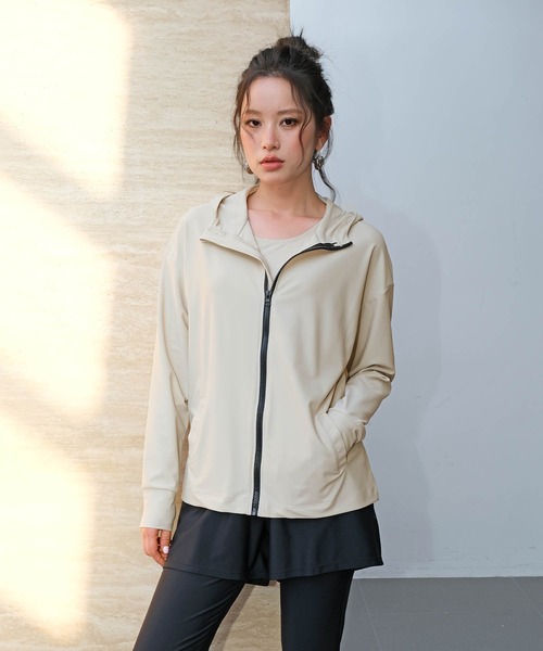 OSYAREVO 【紫外線カット率99.9％以上】ラッシュガード 水着 レディース 体型カバー ラッシュガード 紫外線カット率