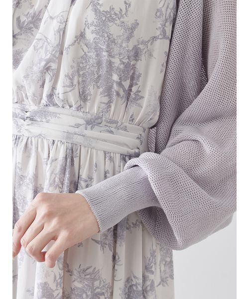 スナイデル　アメスリワンピース×ボレロカーデセット　ネイビー M SNIDEL（スナイデル）の「【00サイズあり】アメスリワンピース