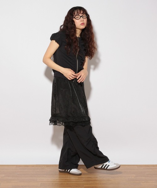 Heather（ヘザー）の「HOLiC レイヤードカーゴパンツ　497247（カーゴパンツ・レディース・ブラック/グレー・FREE）」の7枚目の写真