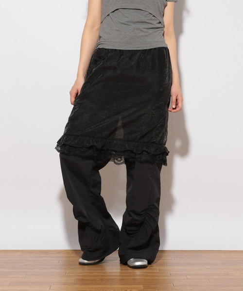 Heather（ヘザー）の「HOLiC レイヤードカーゴパンツ　497247（カーゴパンツ・レディース・ブラック/グレー・FREE）」の15枚目の写真