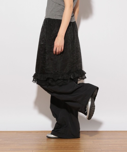 Heather（ヘザー）の「HOLiC レイヤードカーゴパンツ　497247（カーゴパンツ・レディース・ブラック/グレー・FREE）」の17枚目の写真