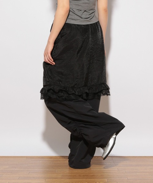 Heather（ヘザー）の「HOLiC レイヤードカーゴパンツ　497247（カーゴパンツ・レディース・ブラック/グレー・FREE）」の19枚目の写真