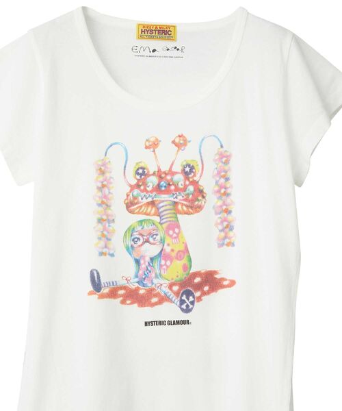 HYSTERIC GLAMOUR（ヒステリックグラマー）の「EMA/MUSHROOM COUPLE T