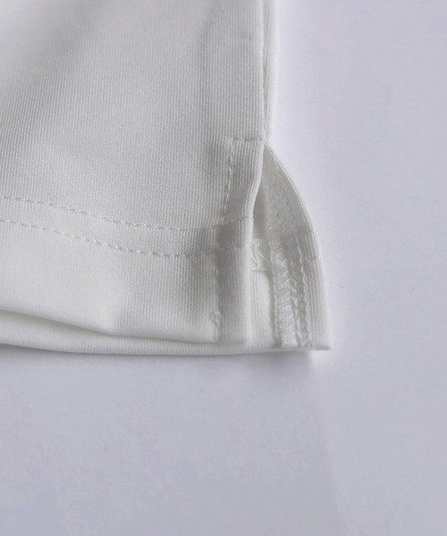 antiqua(アンティカ)の「カラーマッチトップス(Tシャツ/カットソー・レディース・ホワイト/ブラック・ML/LXL)」の11枚目の写真