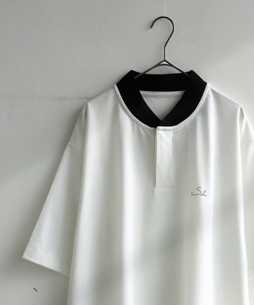 antiqua(アンティカ)の「カラーマッチトップス(Tシャツ/カットソー・レディース・ホワイト/ブラック・ML/LXL)」の17枚目の写真