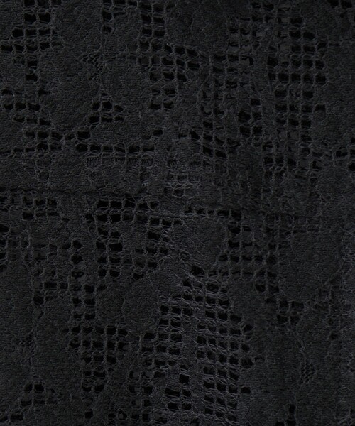 PUBLIC TOKYO(パブリックトウキョウ)の「【残りわずか】コットンレースフロントZIPシャツ(シャツ/ブラウス・レディース・ブラック/ホワイト/オレンジ・FREE)」の4枚目の写真