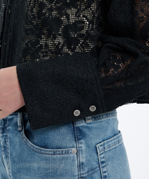 PUBLIC TOKYO(パブリックトウキョウ)の「【残りわずか】コットンレースフロントZIPシャツ(シャツ/ブラウス・レディース・ブラック/ホワイト/オレンジ・FREE)」の17枚目の写真