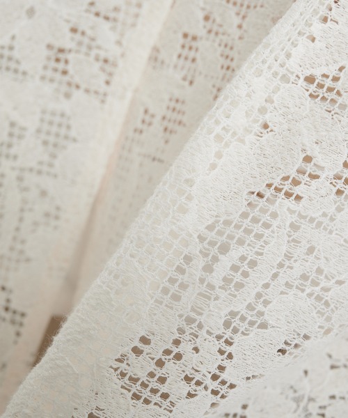 PUBLIC TOKYO(パブリックトウキョウ)の「【残りわずか】コットンレースフロントZIPシャツ(シャツ/ブラウス・レディース・ブラック/ホワイト/オレンジ・FREE)」の20枚目の写真