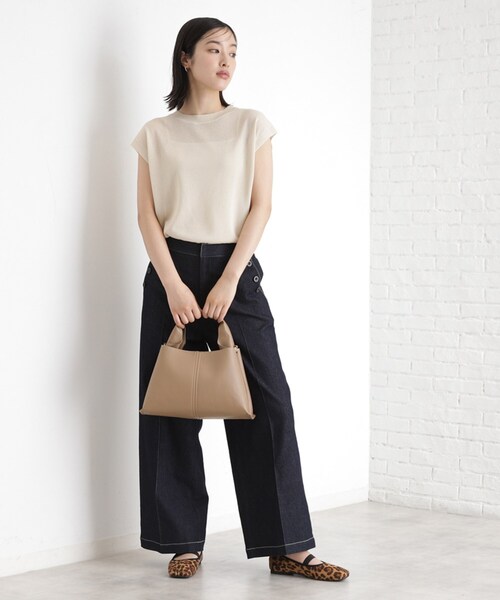 THE SHOP TK （ザ ショップ ティーケー ）の「ワンハンドルバッグ【2WAY】（ショルダーバッグ・レディース・チャコールグレー/ブラック/ブラウン系・00）」の5枚目の写真