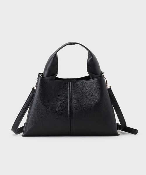 THE SHOP TK （ザ ショップ ティーケー ）の「ワンハンドルバッグ【2WAY】（ショルダーバッグ・レディース・チャコールグレー/ブラック/ブラウン系・00）」の20枚目の写真