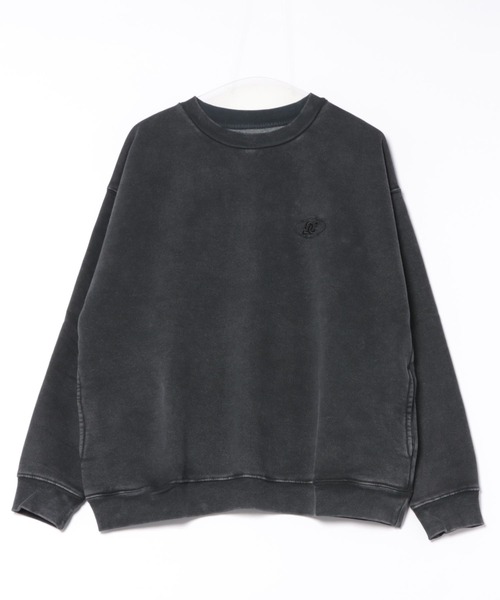 DC（ディーシー）の「DC/ディーシー トレーナー/裏起毛 LPO254309（スウェット・レディース・ミント/スミクロ/ベージュ/グレー・M/L）」の12枚目の写真